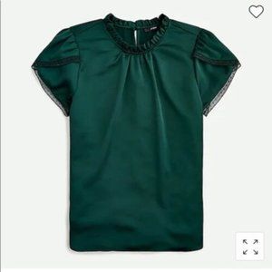 NWT - Satin J Crew Blouse